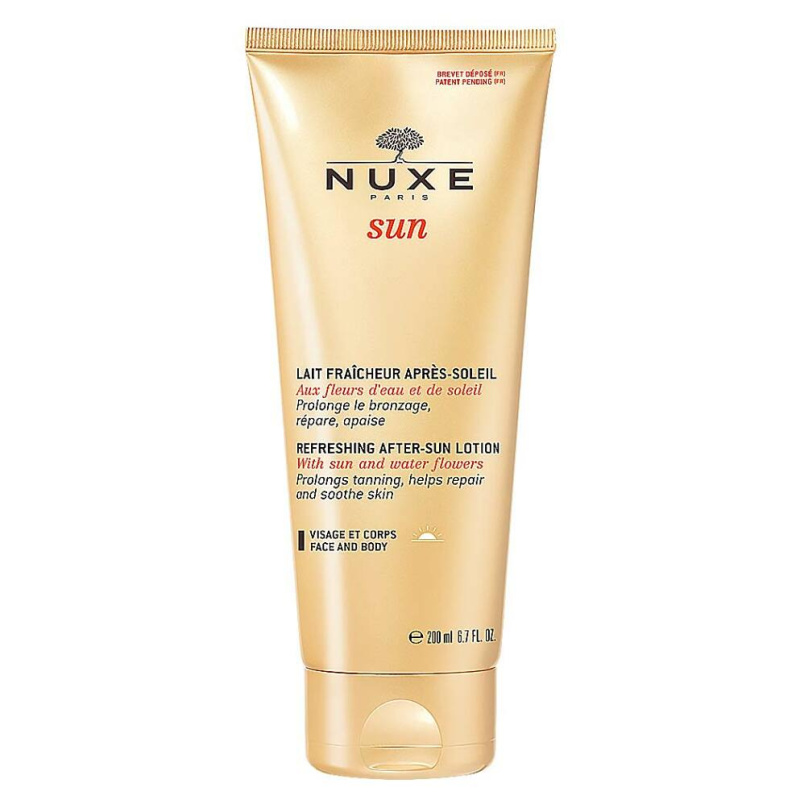 NUXE Sun Mléko po opalování na obličej a tělo 200 ml