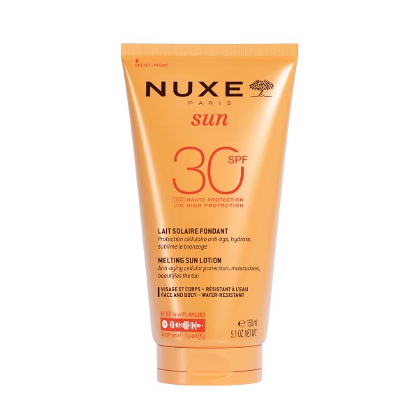 Nuxe Sun opalovací mléko na obličej a tělo SPF 30 150 ml