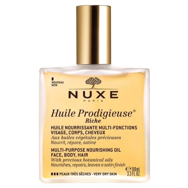 Nuxe Huile Prodigieuse Riche multifunkční suchý olej pro velmi suchou pokožku 100 ml