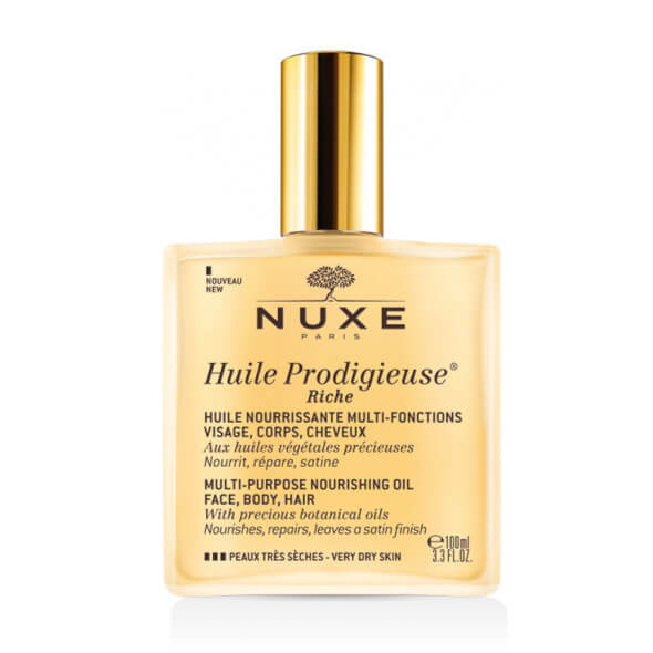 Nuxe Huile Prodigieuse Riche multifunkční suchý olej pro velmi suchou pokožku 100 ml