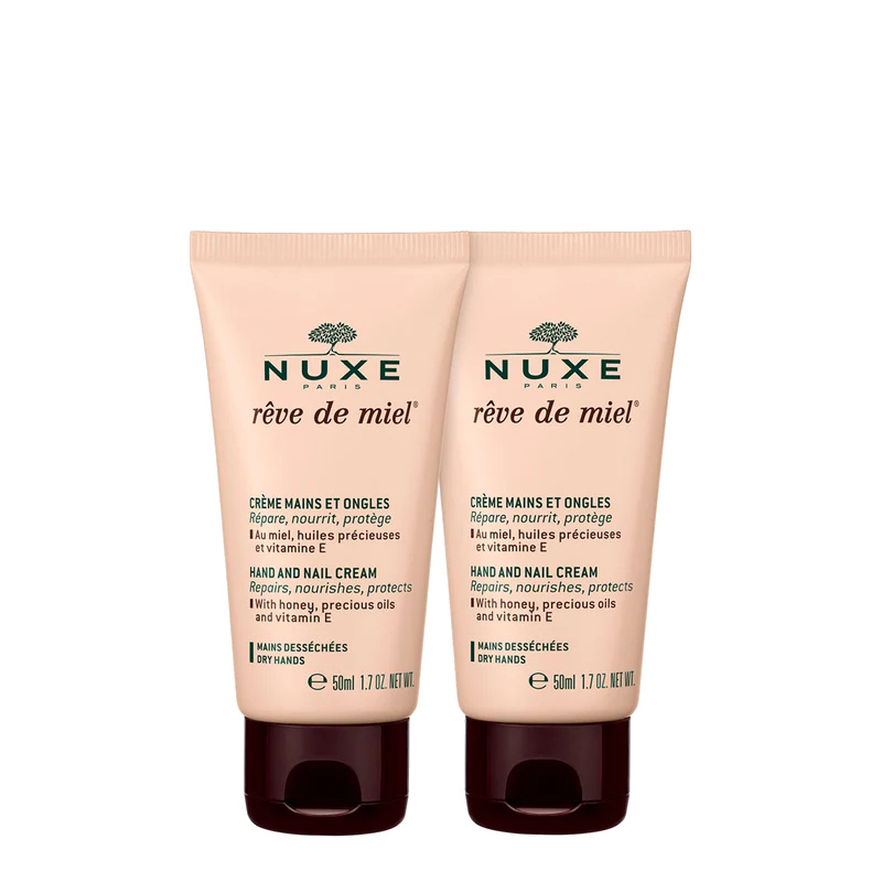 Nuxe Krém na ruce a nehty Reve de Miel (Hand and Nail Cream) 2 x 50 ml