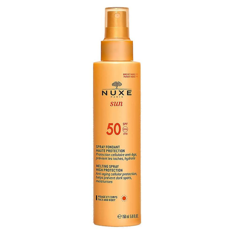 Nuxe Sun sprej na opalování s vysokou UV ochranou 150 ml
