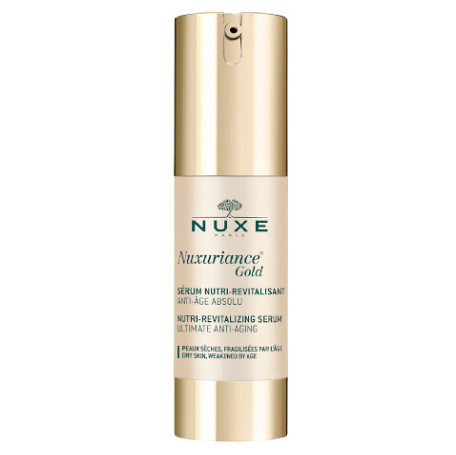 Nuxe Nuxuriance Gold revitalizační pleťové sérum s vyživujícím účinkem 30 ml