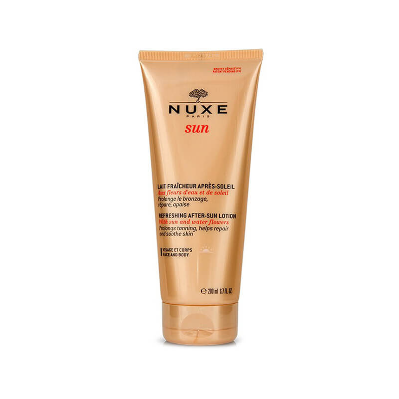 NUXE SUN Osvěžující mléko po opalování na obličej a tělo 400 ml