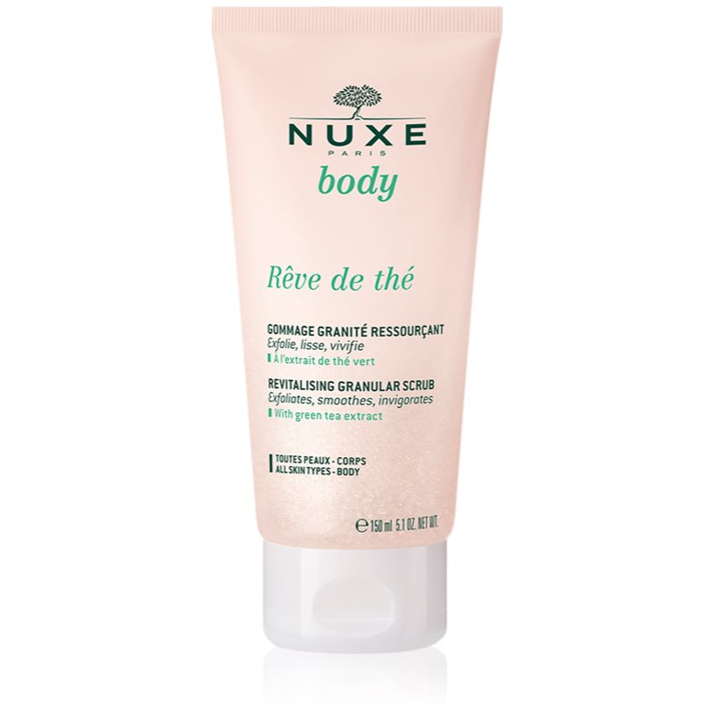 Nuxe Rêve de Thé revitalizační peeling na tělo 150 ml