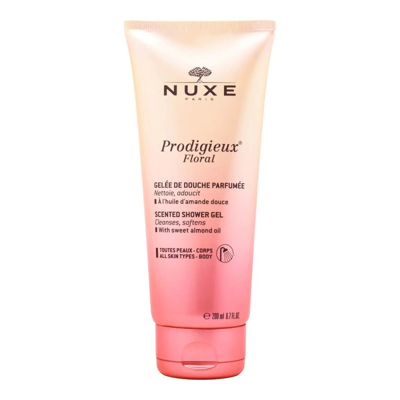 Nuxe Prodigieux Floral sprchový gel s mandlovým olejem 200 ml