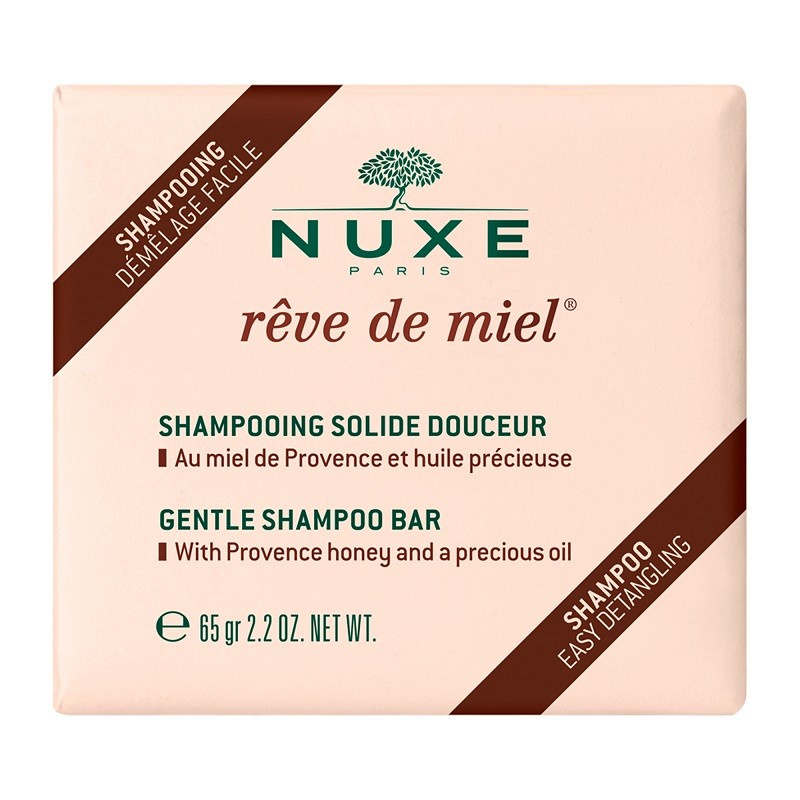 Nuxe Rêve de Miel tuhý šampon pro lesk a hebkost vlasů 65 g