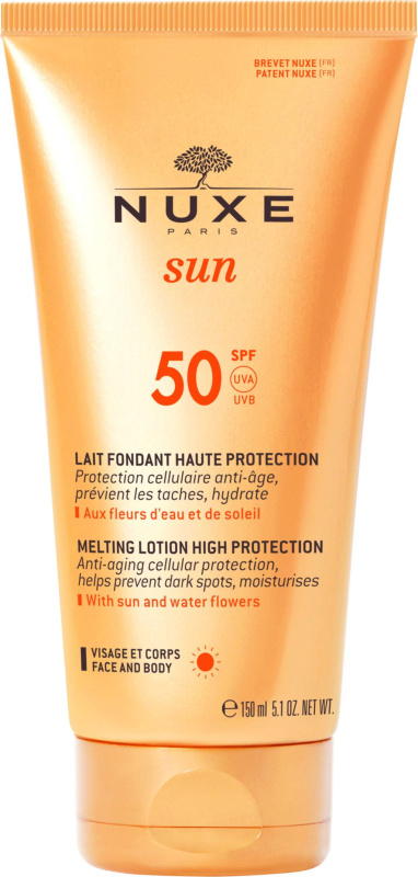 Nuxe Sun Melting Lotion High Protection ochranné opalovací mléko SPF 50 150 ml