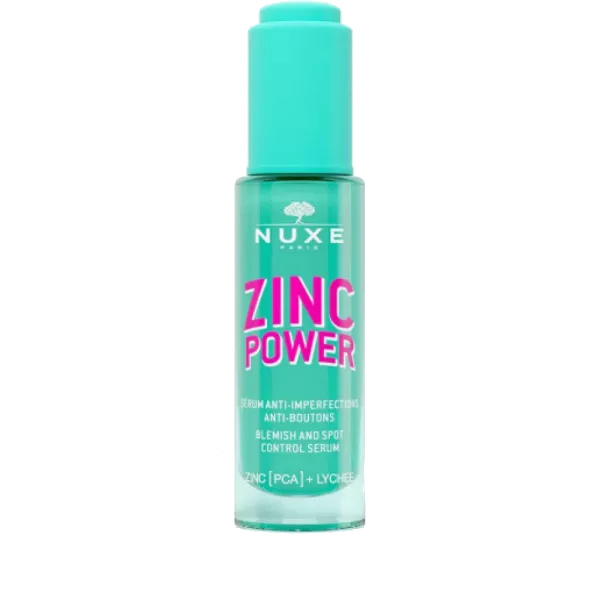 Nuxe Zinc Power Blemish And Spot Control Serum sérum proti nedokonalostem pleti 30 ml