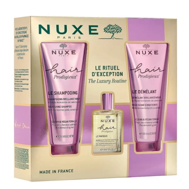 Nuxe Hair Prodigieux The Luxury Routine Set dárková sada na vlasy