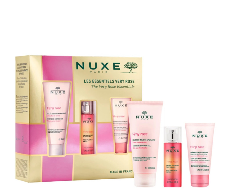 Nuxe The Very Rose Essentials Set dárková sada pro ženy