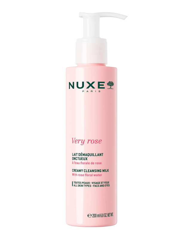 Nuxe Very Rose Krémové čistící pleťové mléko krémové čistící pleťové mléko 200 ml