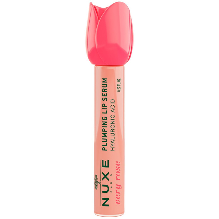 Nuxe Very Rose Plumping Lip Serum lesk na rty se zvětšujícím efektem 8 ml