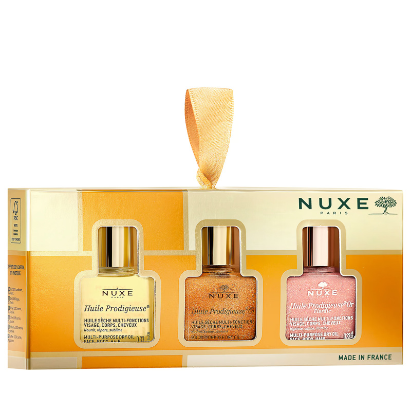 Nuxe Dárková sada Mini Huile Prodigieuse® dárková sada 3 x 10 ml