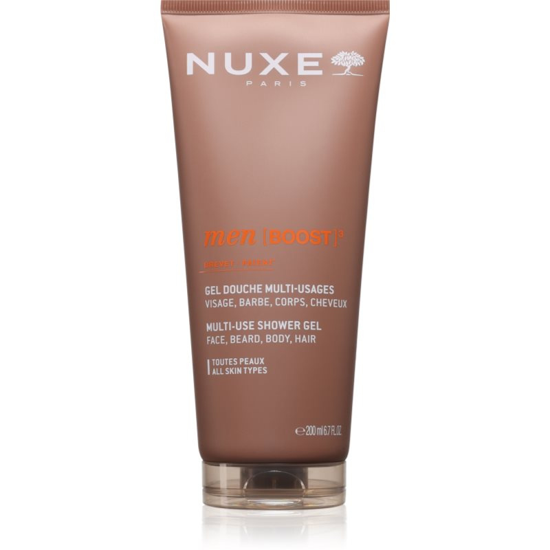 Nuxe Men [BOOST]³ sprchový gel na obličej, tělo a vlasy 200 ml