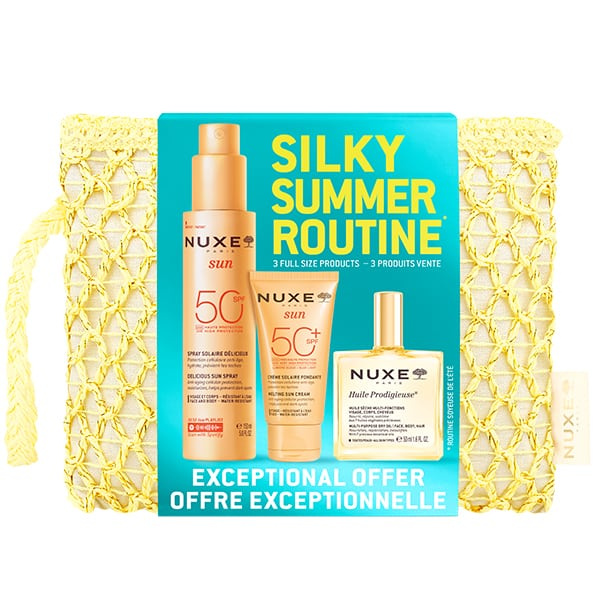 Nuxe Sun Silky Summer Routine sada na opalování