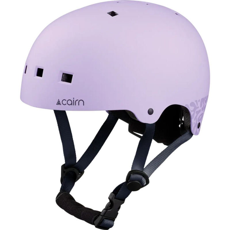 Cairn Eon J, cyklistická helma, junior, světle fialová