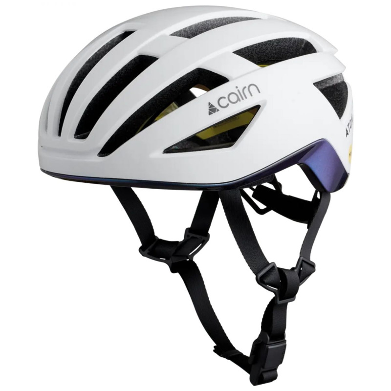 Cairn Atom MIPS, cyklistická helma, bílá