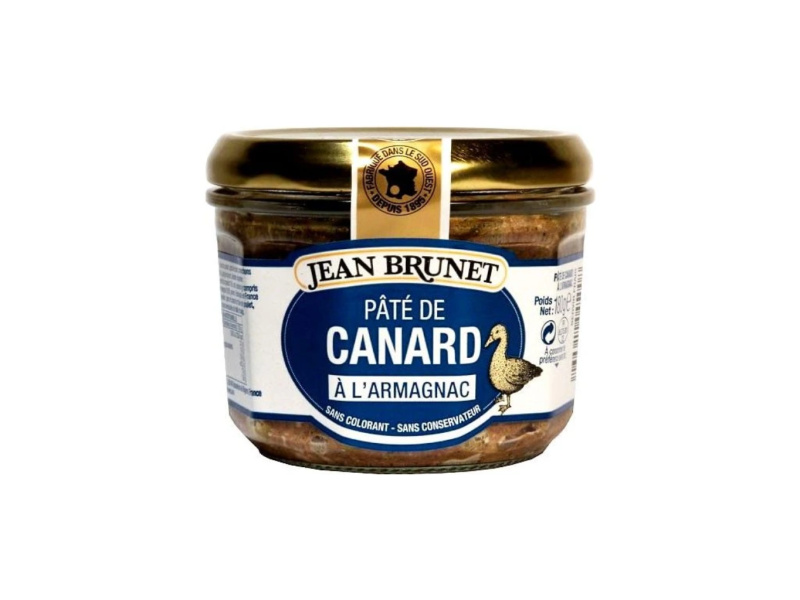 Jean Brunet Kachní paštika s Armagnacem 180g