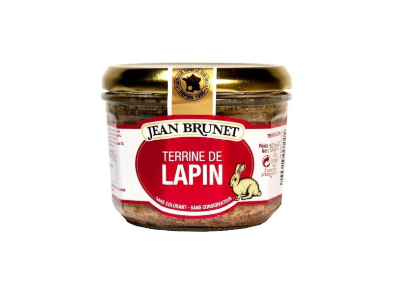 Jean Brunet Králičí paštika 180g