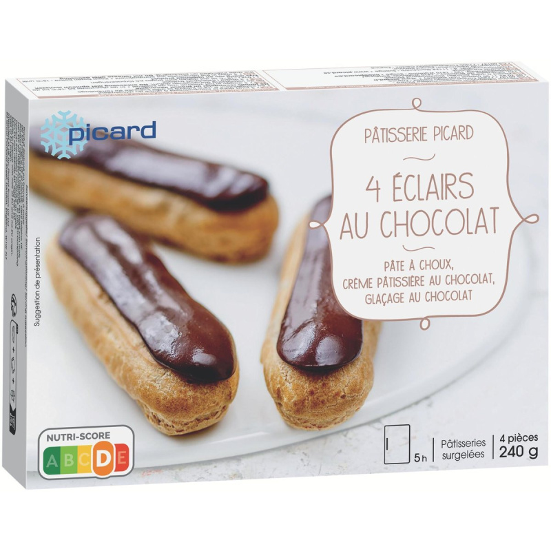 Picard Čokoládové eclairs (4 ks)