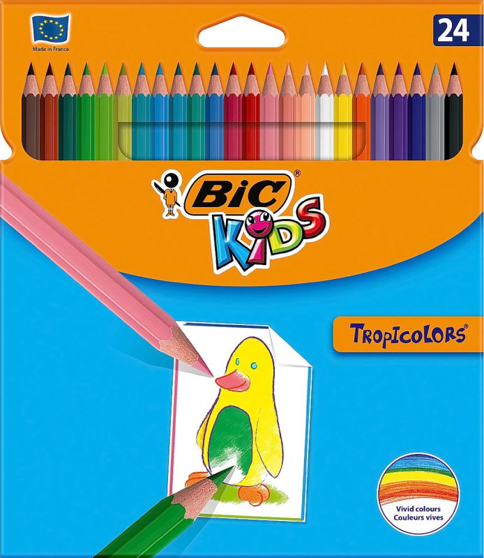 BIC Kids Tropicolors Pastelky