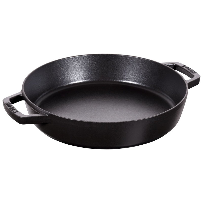 Staub Litinová pánev se dvěma úchyty, Ø 26 cm, černá 12232623