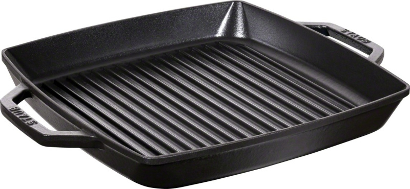 Staub Litinový gril, čtvercový, 33 cm, černá 12013323
