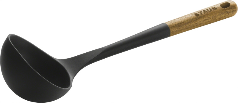Staub Naběračka silikonová, s dřevěnou rukojetí, 31 cm  40503-104
