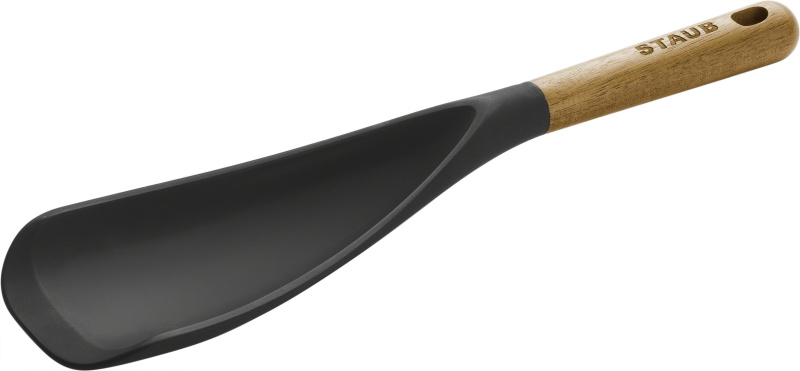 Staub Lžíce multifunkční silikonová, s dřevěnou rukojetí, 30 cm  40503-105