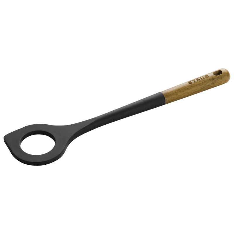 Staub Silikonová lžíce na rizoto, s dřevěnou rukojetí, 31 cm 40503-108