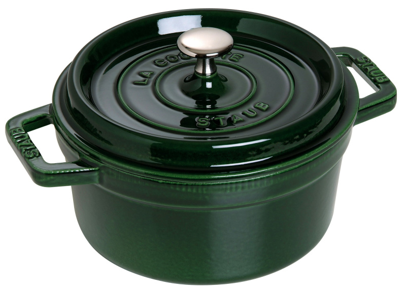 Staub Litinový hrnec s poklicí Cocotte, Ø 28 cm/ 6,7 l, bazalková 1102885