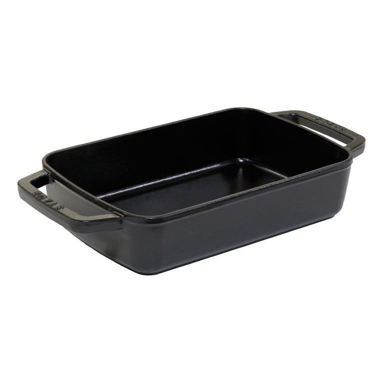Staub Litinový obdélníkový pekáč, 20 x 30 cm, černá 1004326