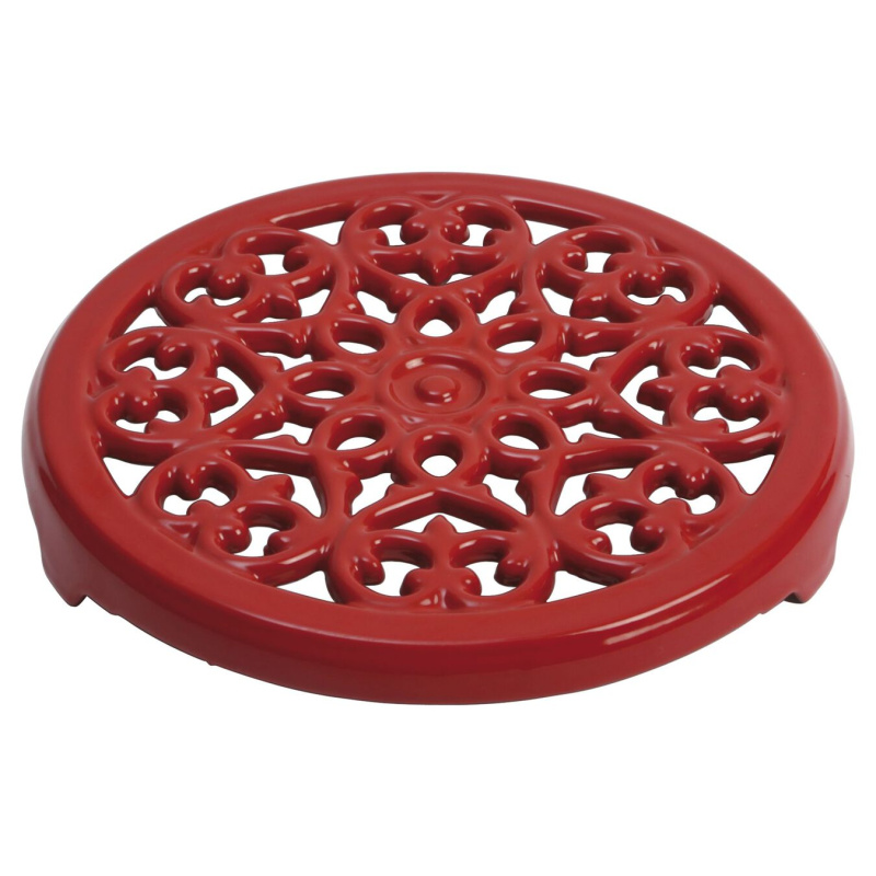 Staub Podložka pod horké hrnce Lilie, 23 cm, višeň 1601006