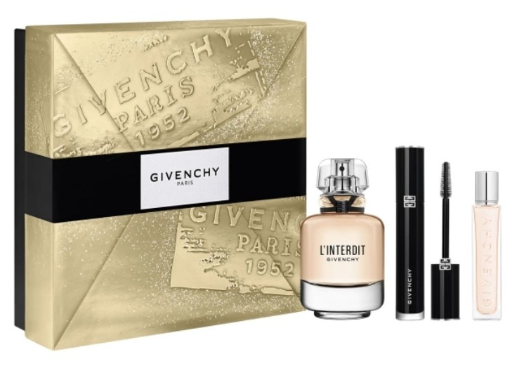 Givenchy L´Interdit - EDP 80 ml + řasenka 8 g + EDP 12,5 ml