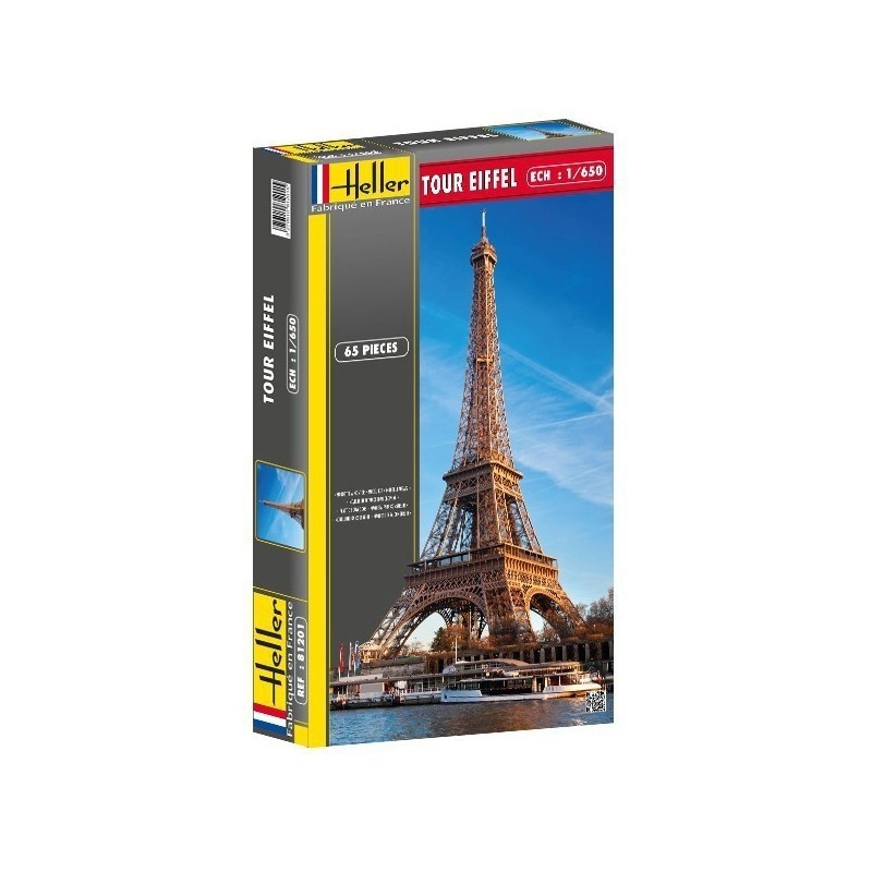 Plastikový model Eiffelovy věže 1:650