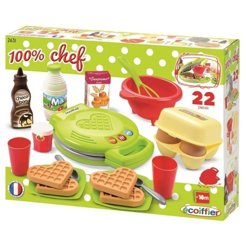 Ecoiffier Vaflovač s příslušenstvím