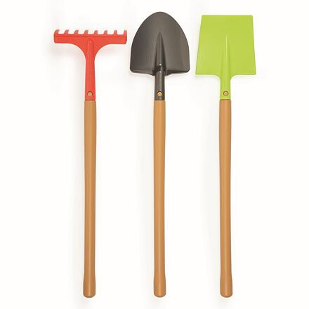 Ecoiffier Sada zahradnické nářadí 3ks, 70 cm