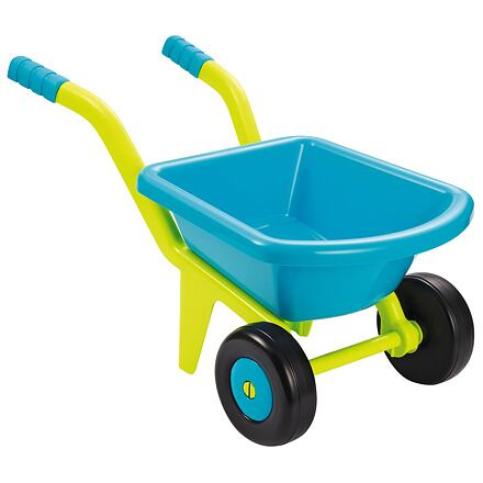 Ecoiffier Zahradní kolečko žluto modré (s 2 kolečky)