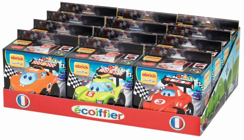 Ecoiffier Abrick Závodní auto, 3 druhy, DP12