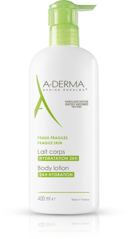 A-Derma Essentials Body Lotion 24h Hydration hydratační tělové mléko 400 ml