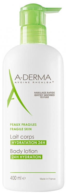 A-Derma Essentials Body Lotion 24h Hydration hydratační tělové mléko 400 ml