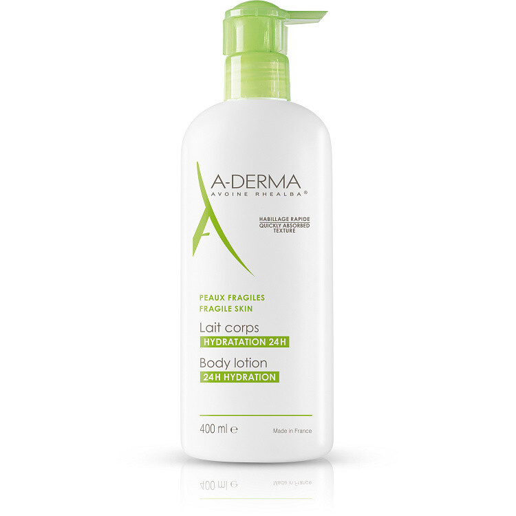 A-Derma Essentials Body Lotion 24h Hydration hydratační tělové mléko 400 ml