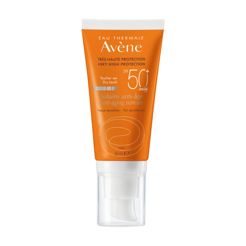 Avène Sun Anti-Aging Suncare ochranný krém na obličej SPF 50+ 50 ml
