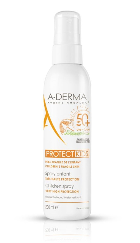A-DERMA Protect Sprej pro děti SPF50+ 200ml