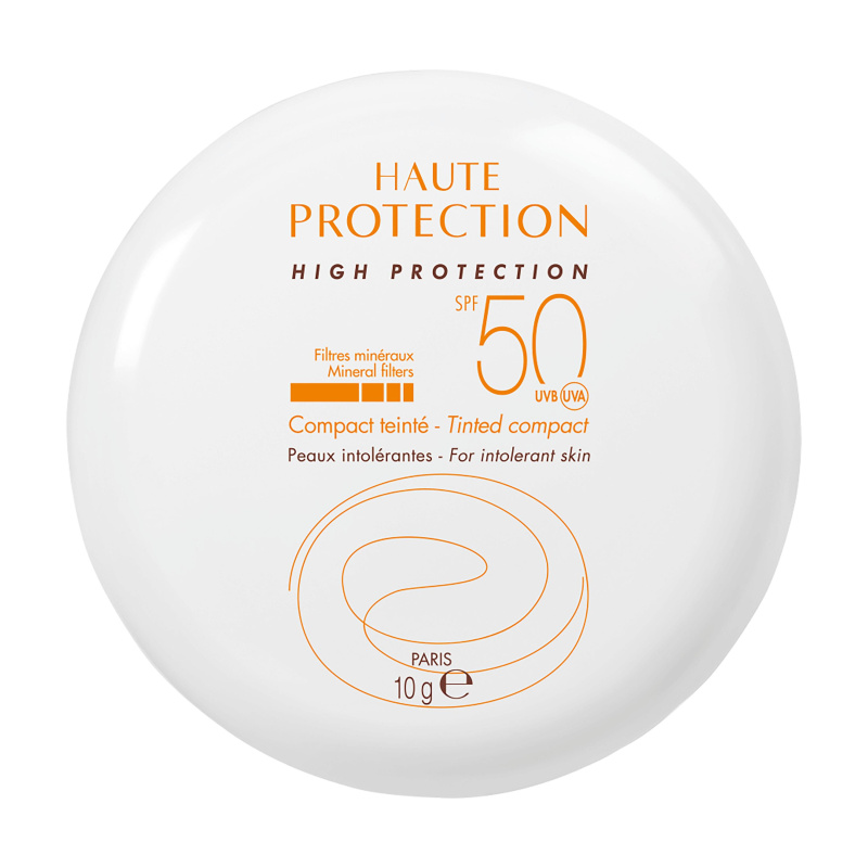 Avène Sun Mineral Tinted Compact kompaktní make-up SPF 50 odstín Beige 10 g