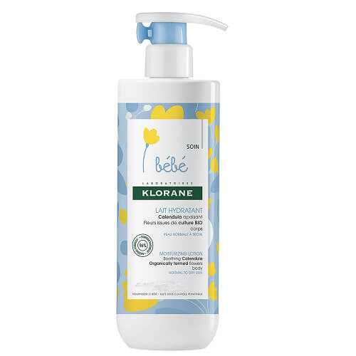 Klorane Bébé Calendula hydratační tělové mléko pro děti od narození 500 ml