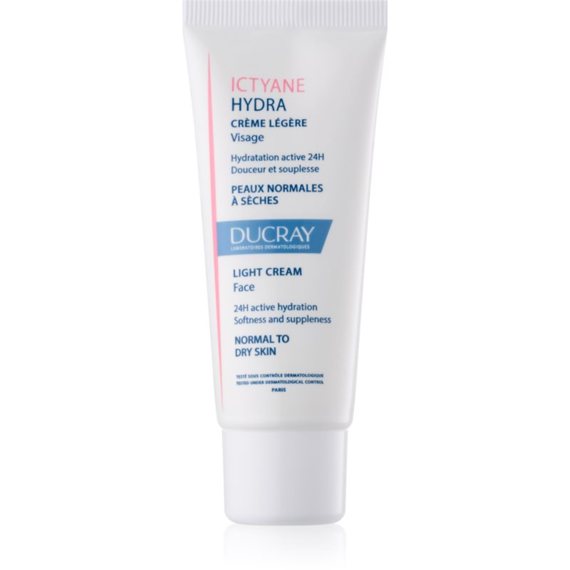 Ducray Ictyane lehký hydratační krém pro normální a suchou pleť 40 ml