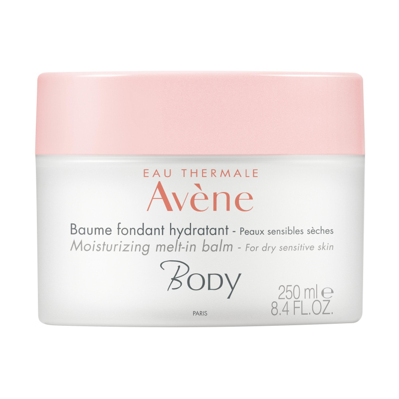 Avène Body Moisturizing Melt-in Balm hydratační tělový balzám pro suchou a citlivou pokožku 250 ml