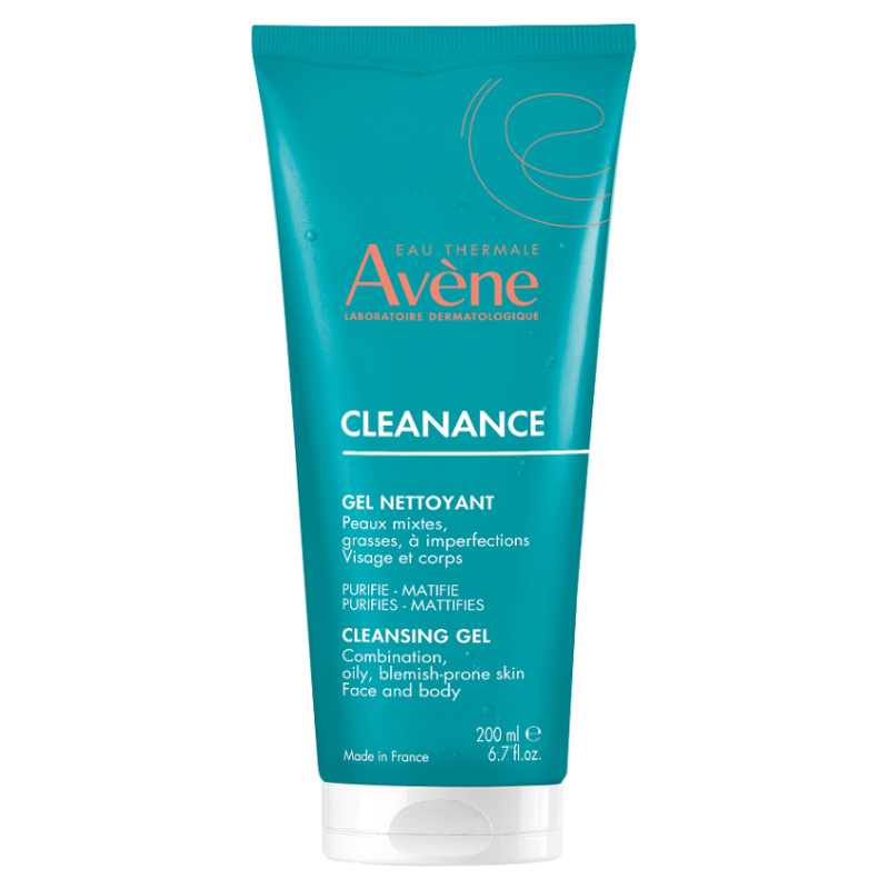 Avène Cleanance Cleansing Gel čisticí gel pro mastnou pleť se sklonem k akné 200 ml
